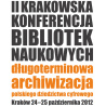 II Krakowska Konferencja Bibliotek Naukowych